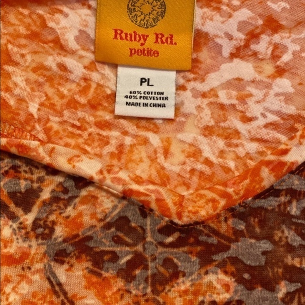 Women’s Ruby Rd Top Size PL - Picture 8 of 11